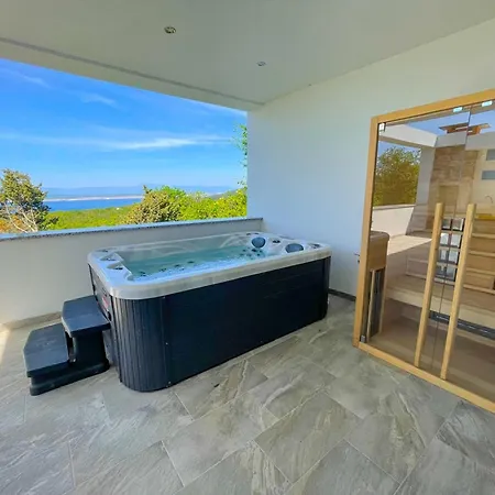 With Bubble Bath , Sauna And Sea View Holiday home Crikvenica